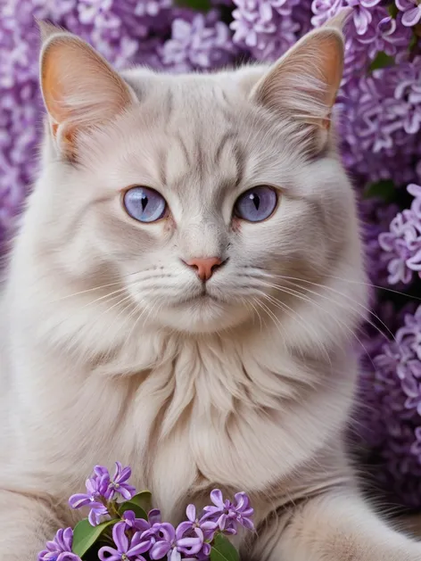 lilac cat