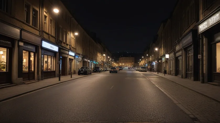 street at night