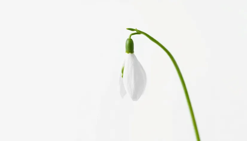 snowdrop flower tattoo