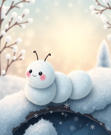 snow caterpillar