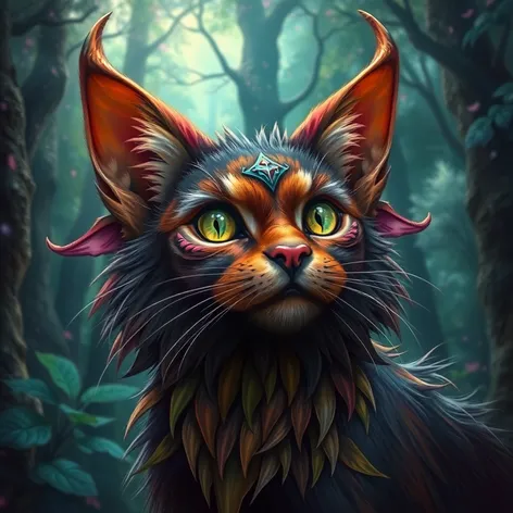 horned cat