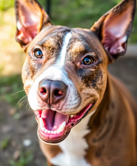 tri color pitbull