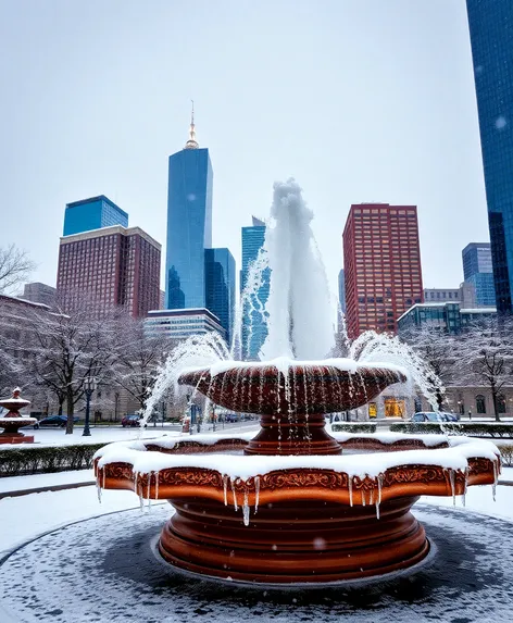 snow at houston