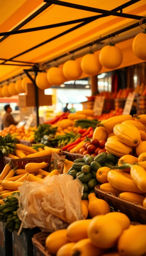 yellow vegetables