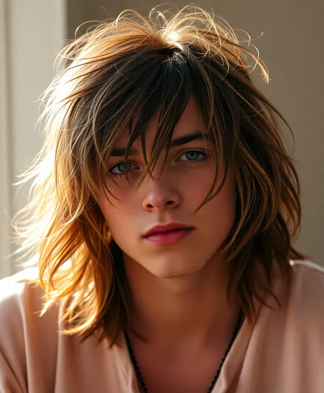 teenage guy long hairstyles