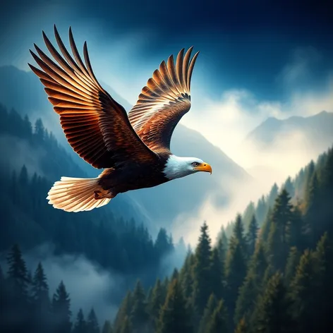 eagle soaring