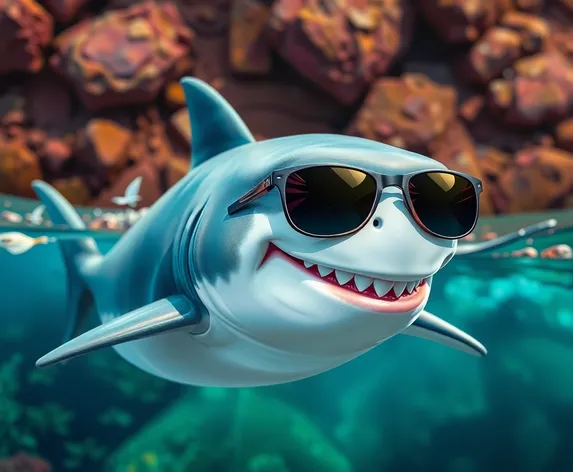 anthropomorphic shark