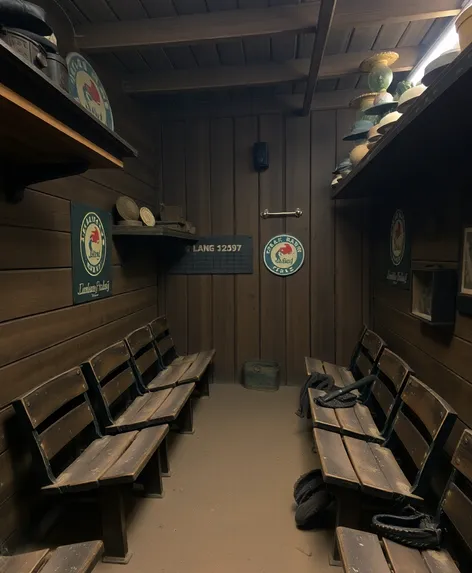 baseball dugout