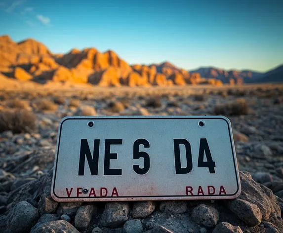 nevada license plate