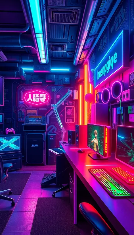 anime gaming room