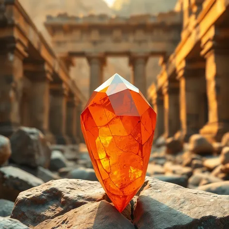 orange gemstones