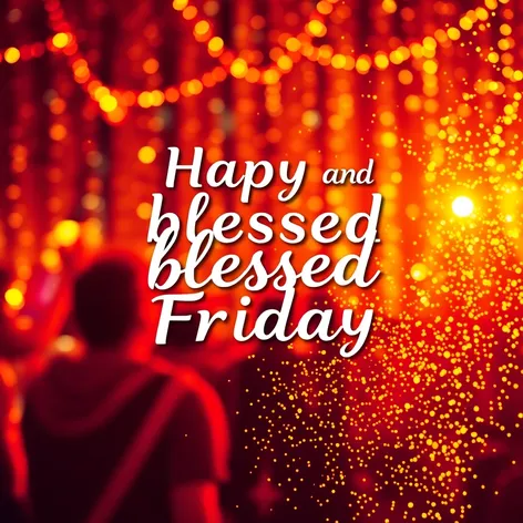 happy and blessed friday