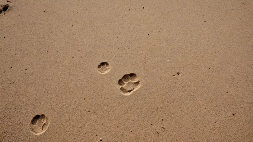 possum footprints