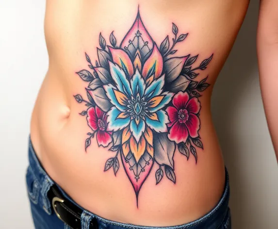 abdomen tattoo