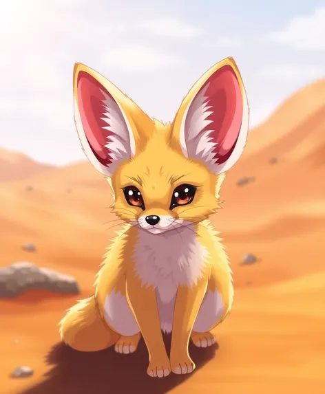 anime fennec fox