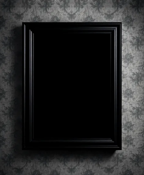 black picture frame png