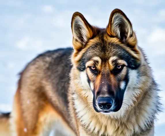 german shepherd arctic wolf