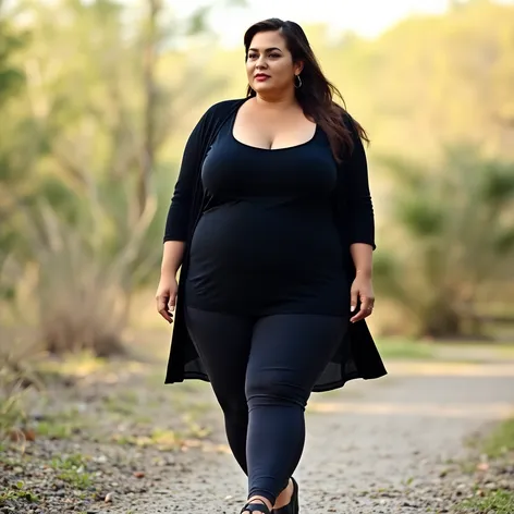 ssbbw walking