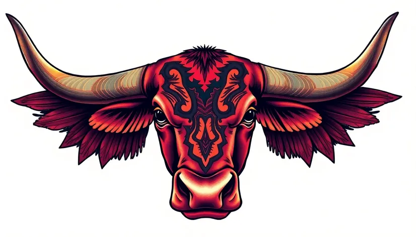 longhorn tattoo