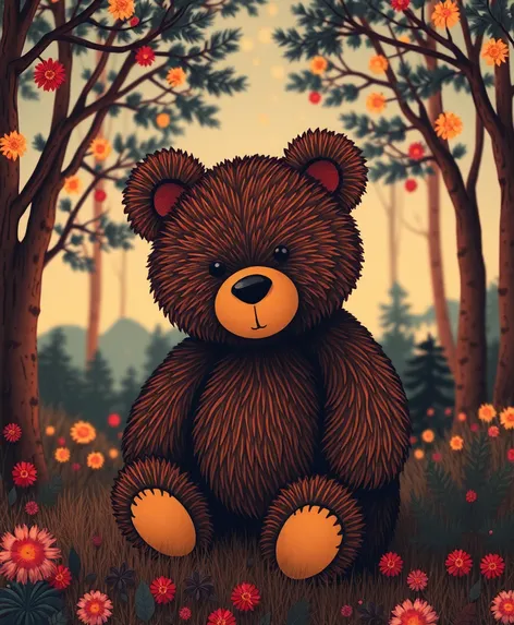 teddy bear pattern