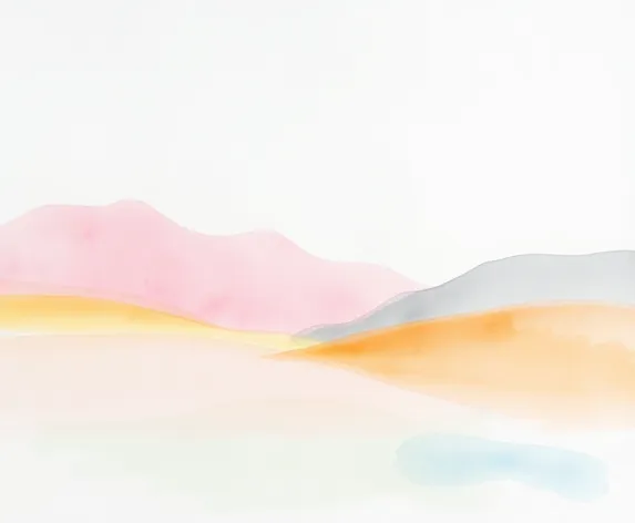 landscape pastel backround watercolor