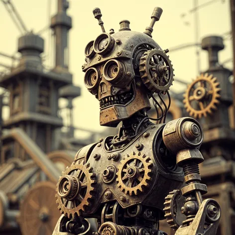 steampunk robot