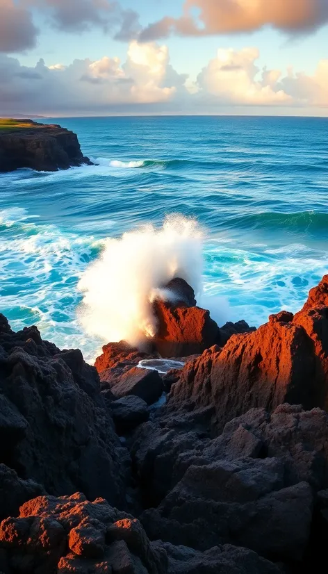 spouting horn park kauai