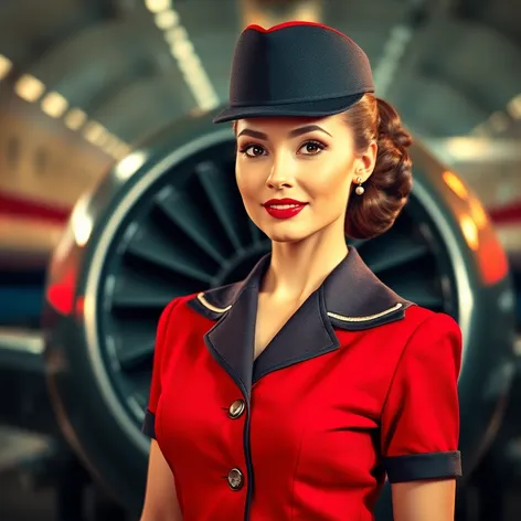 air attendant costume