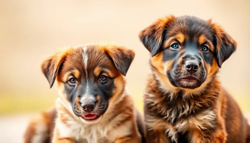 german shepherd and lab