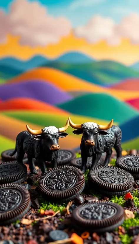 miniature bulls oreo