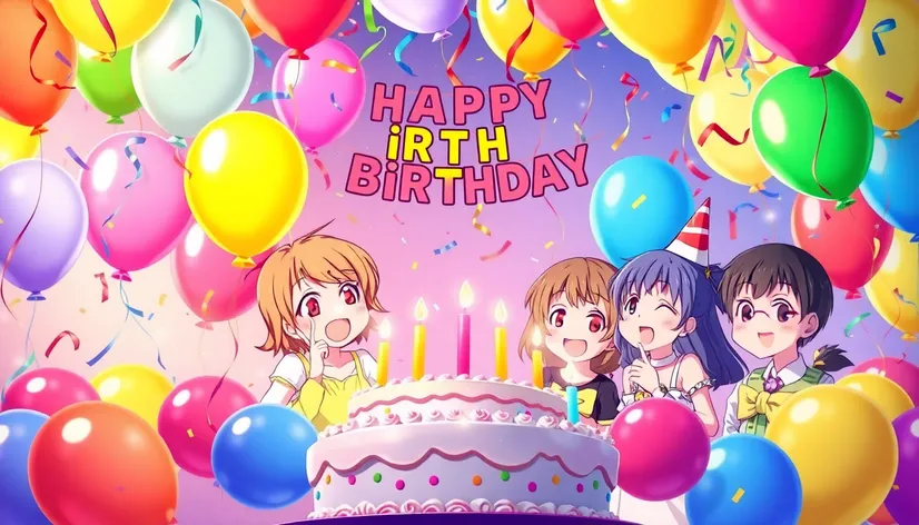 anime happy birthday pictures