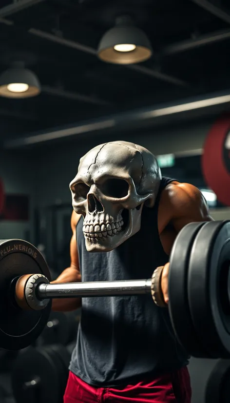 dumbbell skull crushers