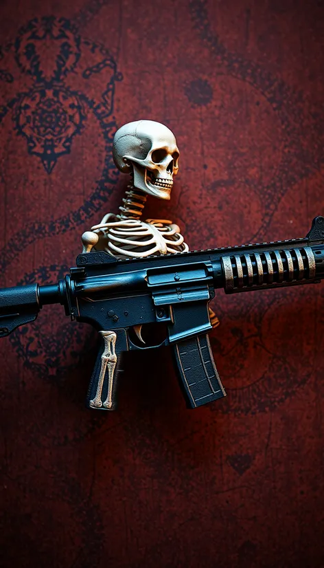 skeleton ar-15