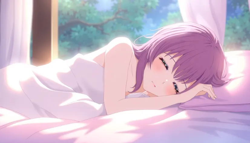 anime sleeping