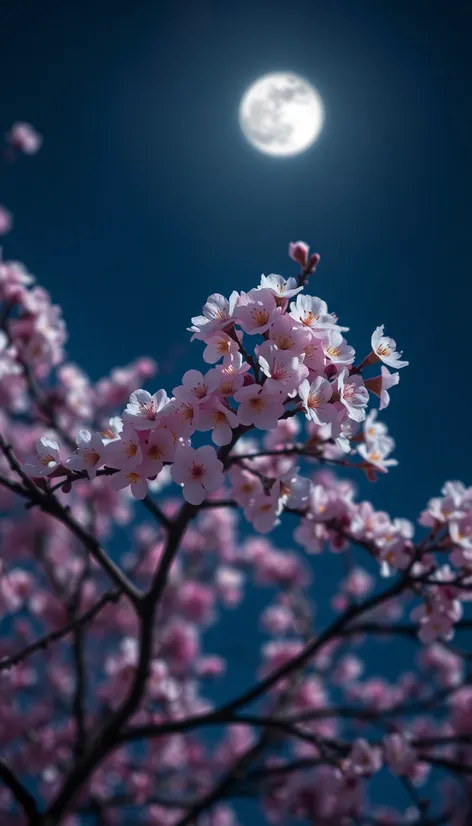 blossom tree shines on