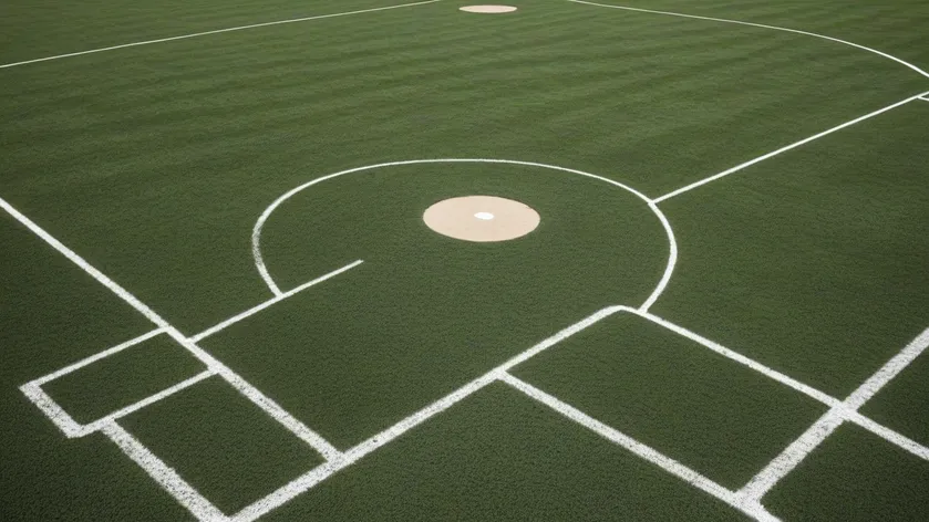 baseball field drawing