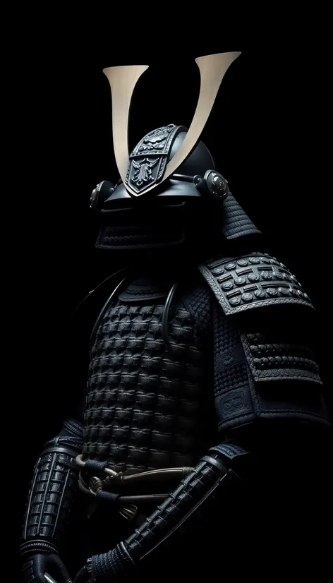 black samurai armor