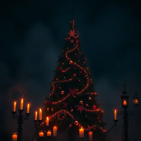 gothic christmas tree