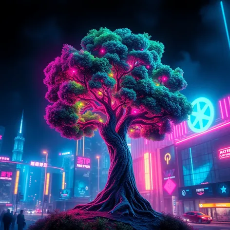 futuristic tree