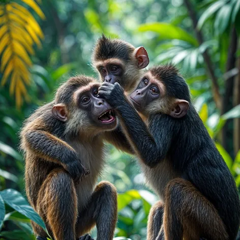 two monkey images