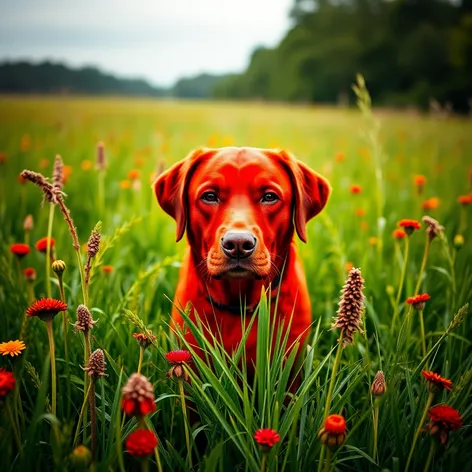 labrador colors red