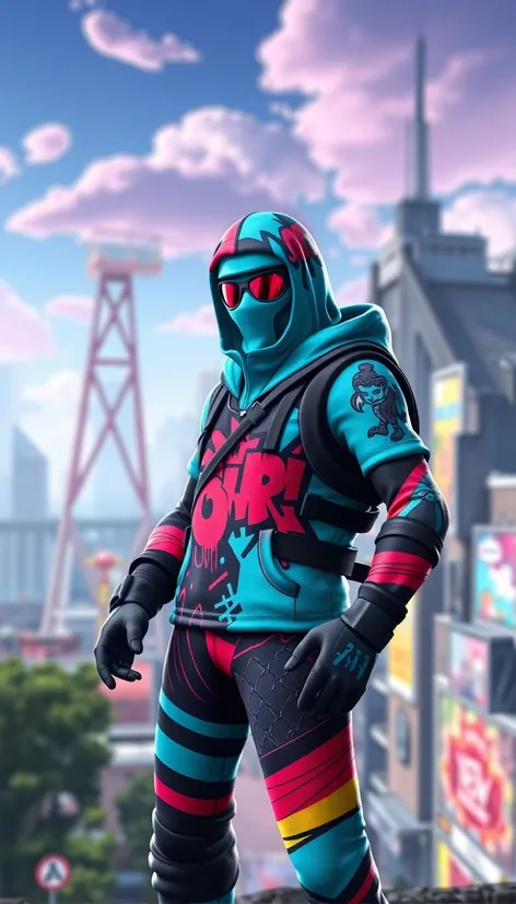 graffiti fortnite skin