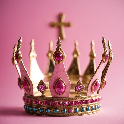 pink kings crown