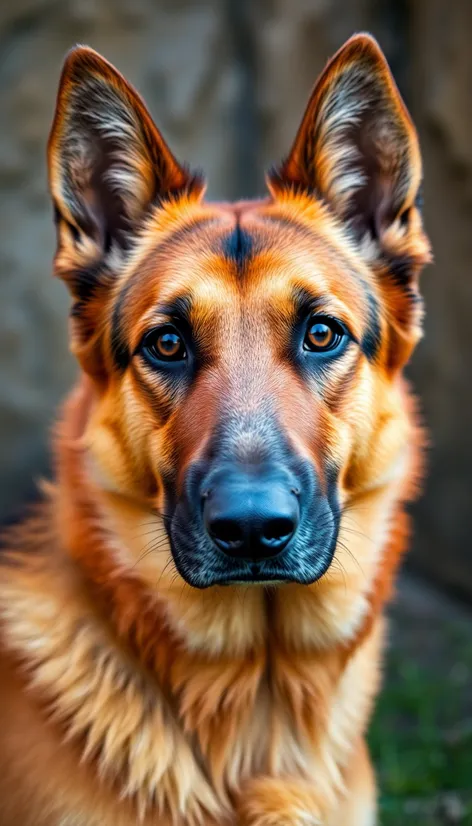 red german shepherd