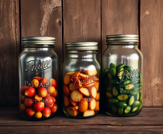 vintage canning jars