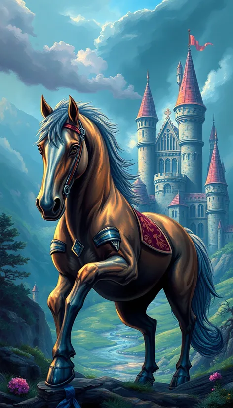 fantasy horse art