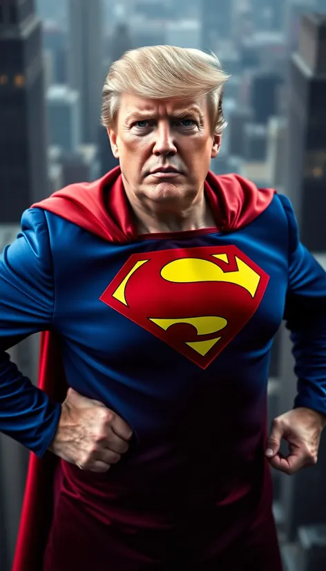 trump superman