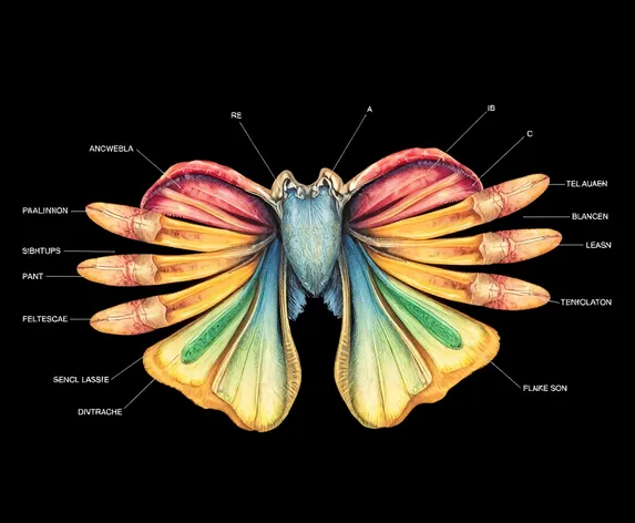 labeled bivalve diagram