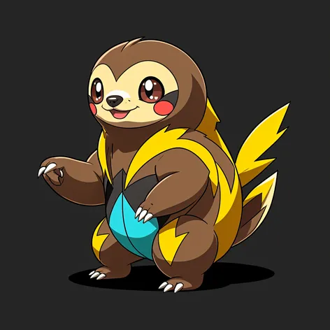 an original sloth pokemon