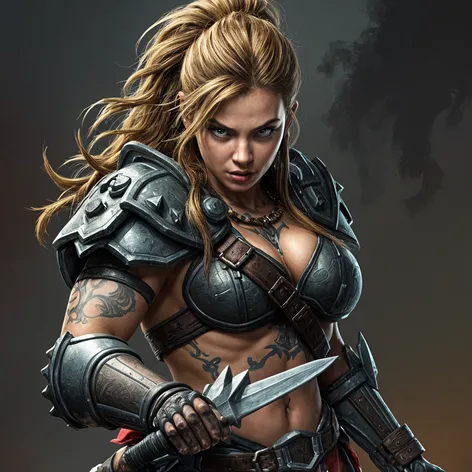 female barbarian